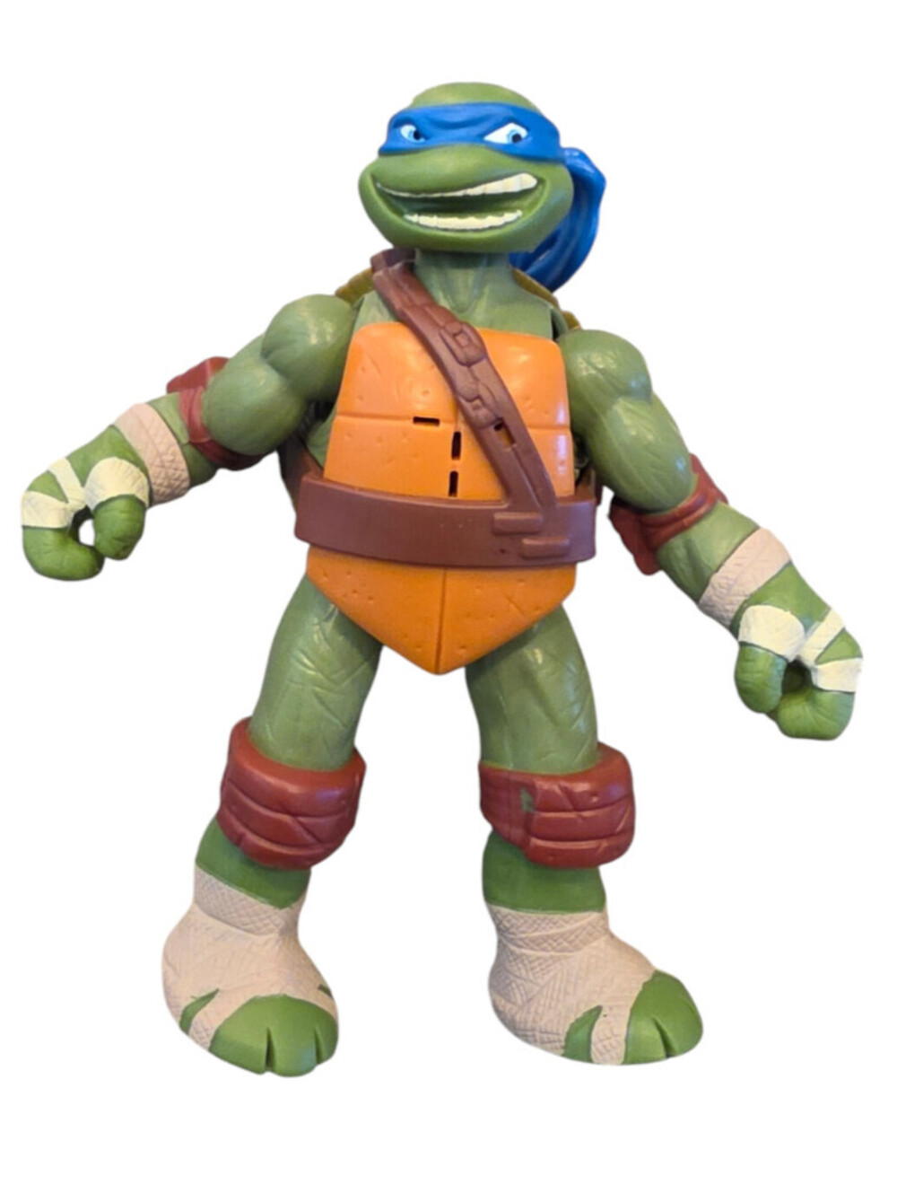 TEENAGE MUTANT NINJA TURTLE LEONARDO 6” ACTION FIGURE POSABLE PLAYMATES TOY